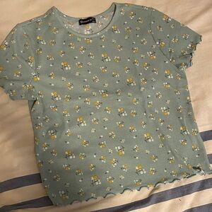 Popular 21 Floral Thermal Top XL